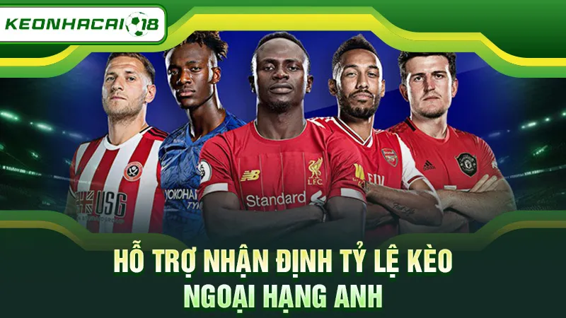 Hỗ trợ nhận định tỷ lệ kèo Ngoại Hạng Anh