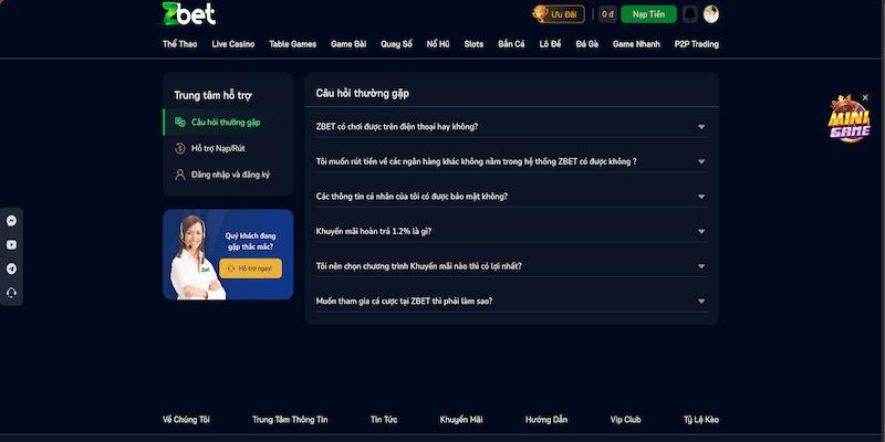 Câu hỏi thường gặp về nhà cái cá cược - ZBET